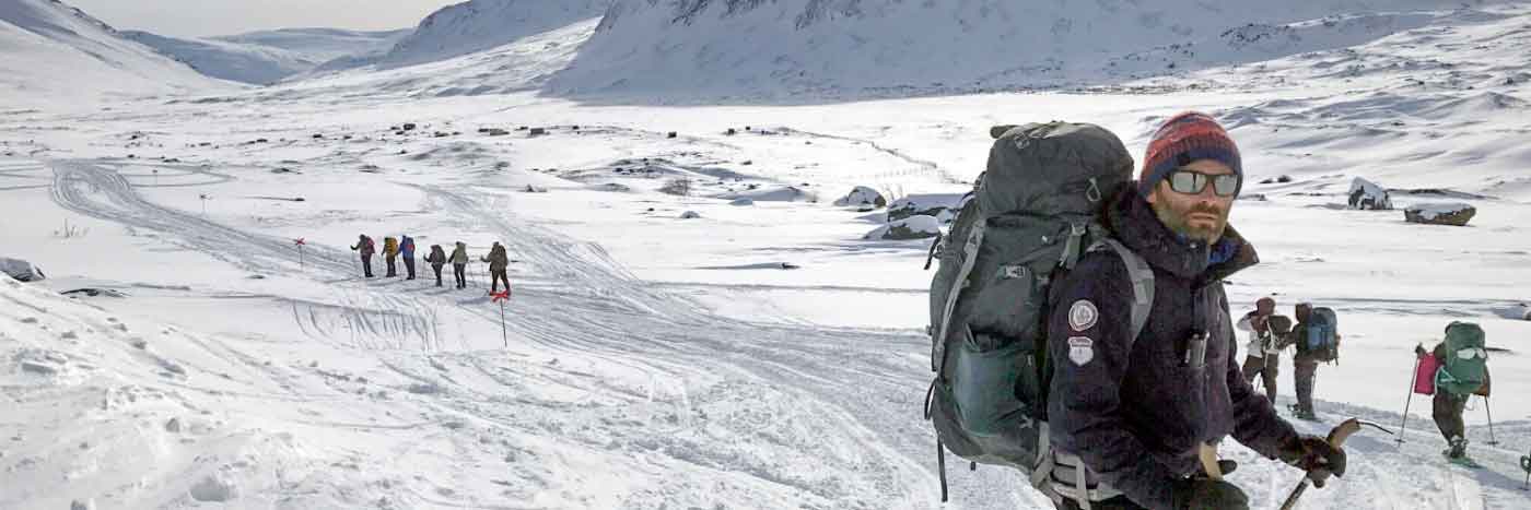 Jim - Arctic snowshoe trek